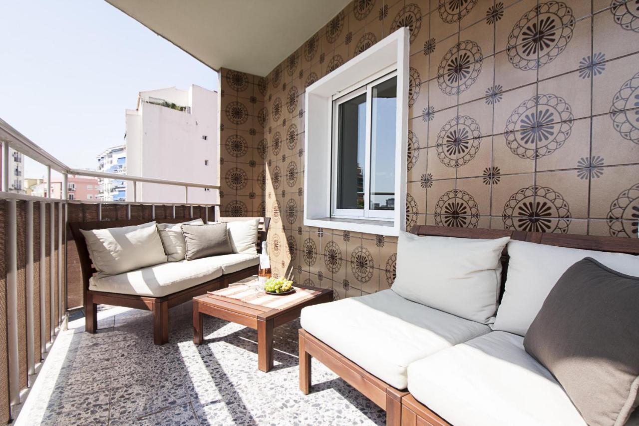 Sea & Wave Bailen Great Views Apartment Málaga Eksteriør billede