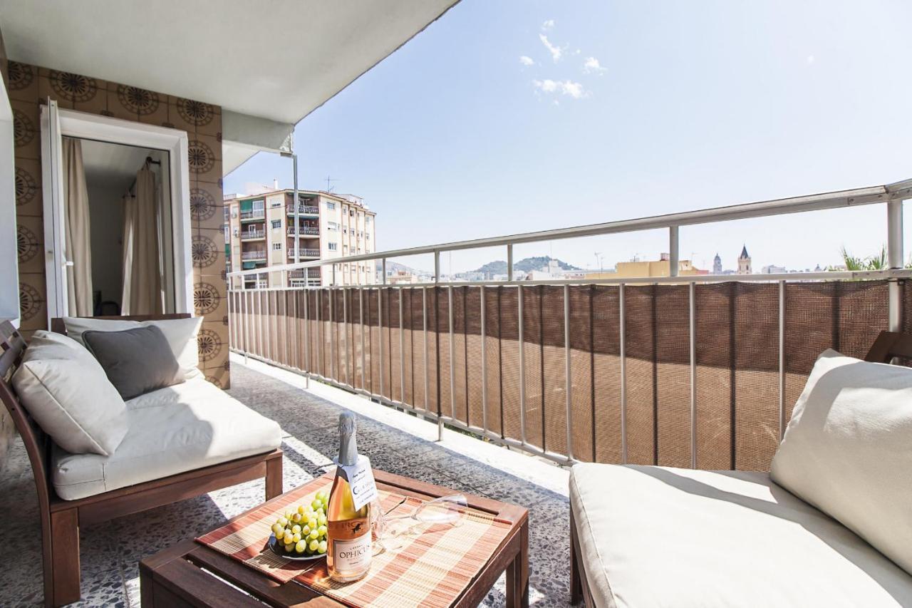 Sea & Wave Bailen Great Views Apartment Málaga Eksteriør billede