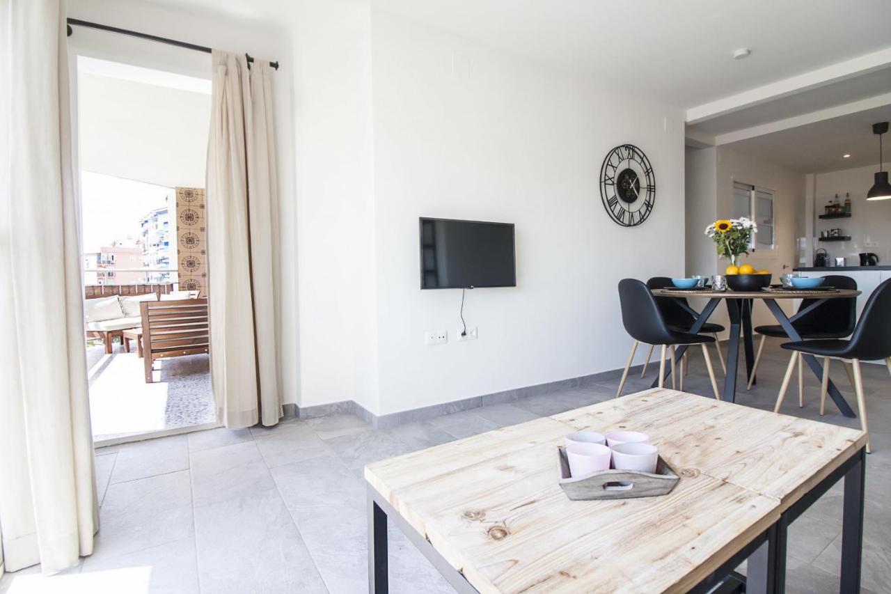 Sea & Wave Bailen Great Views Apartment Málaga Eksteriør billede
